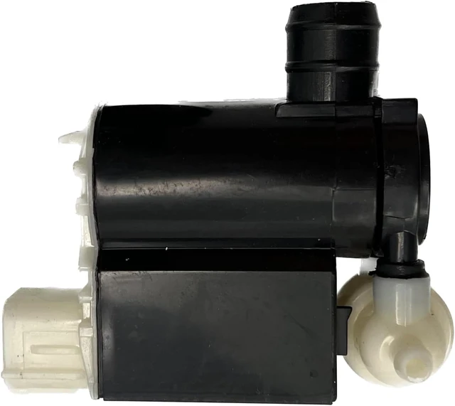Alt view image 6 of 7 - Front Windshield Washer Pump 98510-2V100 Compatible with Accent,Tiburon,Sportage,Tucson,Sedona Replaces 98510-1F100,98510-25100,98510-2L100
