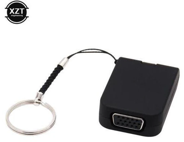Alt view image 2 of 6 - 1080P USB 3.1 Type C to VGA Converter Male to Female USB-C to VGA Adapter Cable for Apple Macbook Chromebook Pixel Laptop