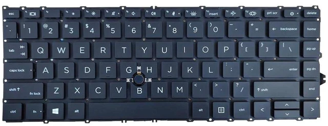 Main image of New Replacement Keyboard Compatible with HP EliteBook 745 G7 745 G8 840 G7 840 G8 845 G7 845 G8, ZBook Firefly 14 G7, 14 G8 with Backlit with Pointer