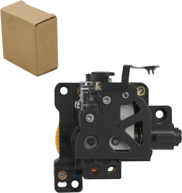 Main image of Stainless Steel P1 Extruder Unit for Bambu Lab P1P/P1S 3D Printer with Dual Gears for Increased Extrusion Force & Filament Run-Out Detection