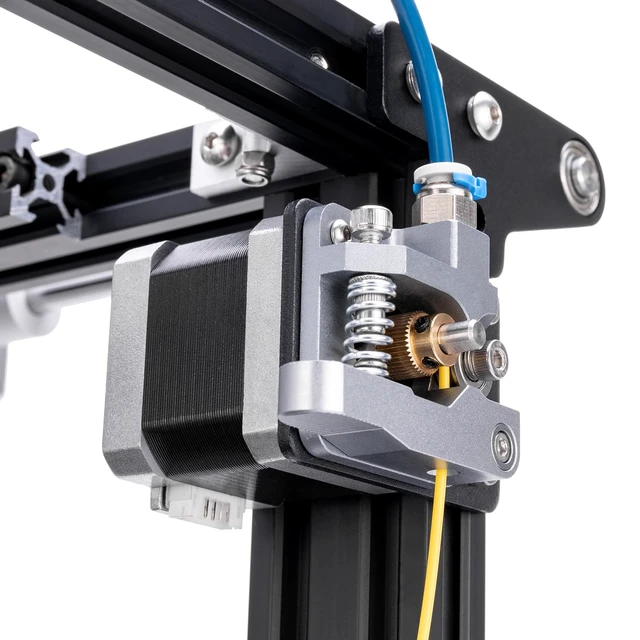 Alt view image 2 of 7 - Upgrade Ender 3 Extruder, Ender 3 V2 Upgrades Metal Extruder Aluminum MK8 Bowden Extruder 40 Teeth Drive Gear for Creality Ender 3 Pro/Ender 5 Pro/Ender 5 Plus/CR-10 Series 3D Printer