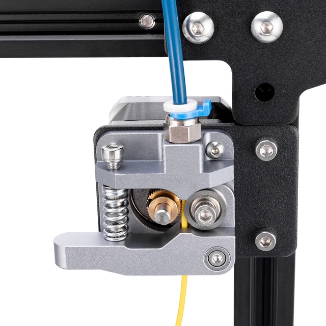 Alt view image 4 of 7 - Upgrade Ender 3 Extruder, Ender 3 V2 Upgrades Metal Extruder Aluminum MK8 Bowden Extruder 40 Teeth Drive Gear for Creality Ender 3 Pro/Ender 5 Pro/Ender 5 Plus/CR-10 Series 3D Printer
