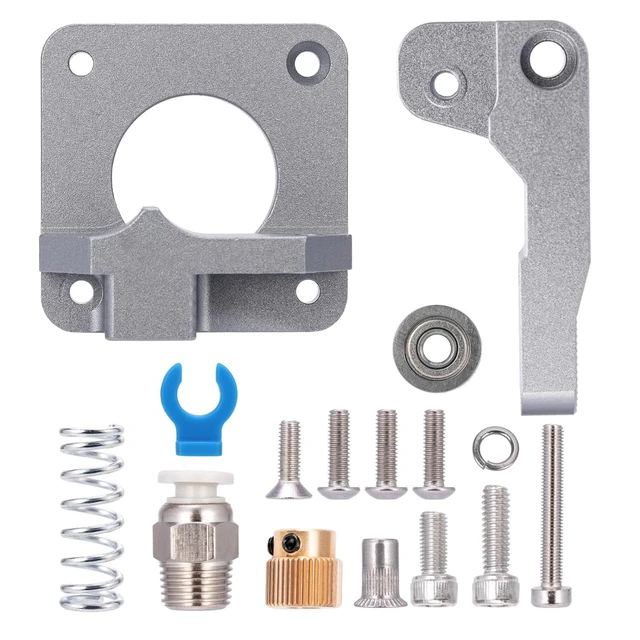 Alt view image 7 of 7 - Upgrade Ender 3 Extruder, Ender 3 V2 Upgrades Metal Extruder Aluminum MK8 Bowden Extruder 40 Teeth Drive Gear for Creality Ender 3 Pro/Ender 5 Pro/Ender 5 Plus/CR-10 Series 3D Printer