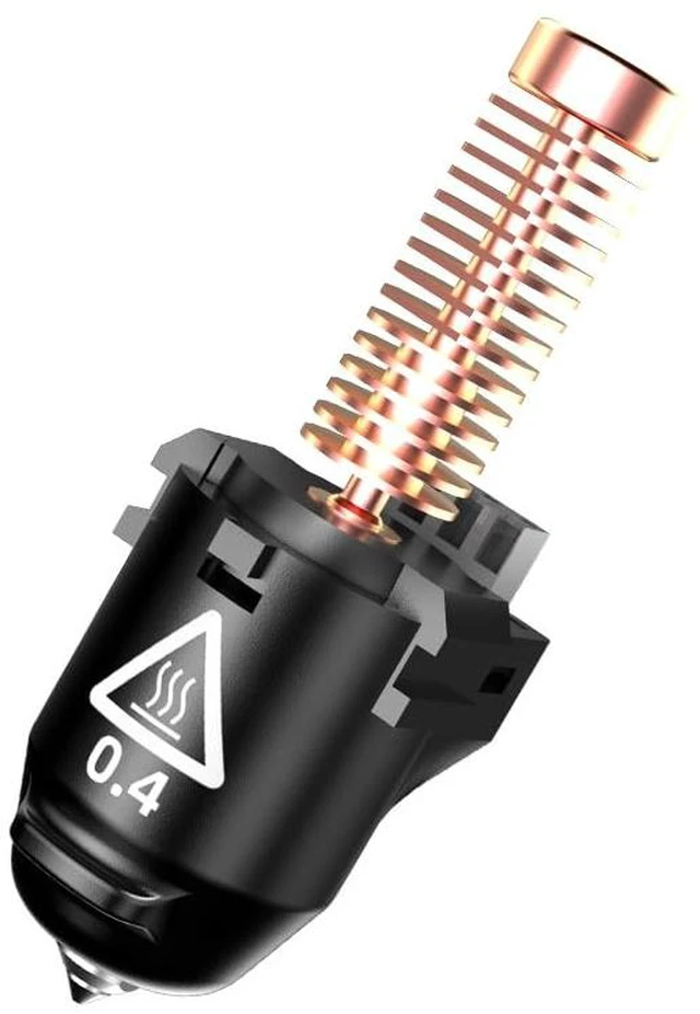 Main image of Adventurer 5M Series 3D Printer Nozzle Assembly, 3S Quick-Detachable Nozzle,Max 280 High Temperature & High Flow 32mm³/s Nozzle for Adventurer 5M/5M Pro 3D Printers(0.4mm)