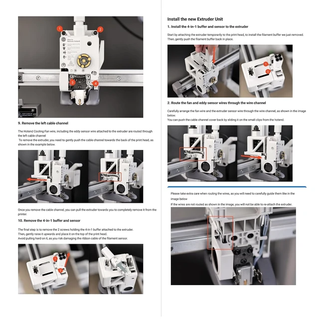 Alt view image 7 of 7 - Filament Cutter&Motor,Complete Toolhead Extruder Assembly Replacement Parts,High Extrusion Force,Anti-Slip for Tough Filament