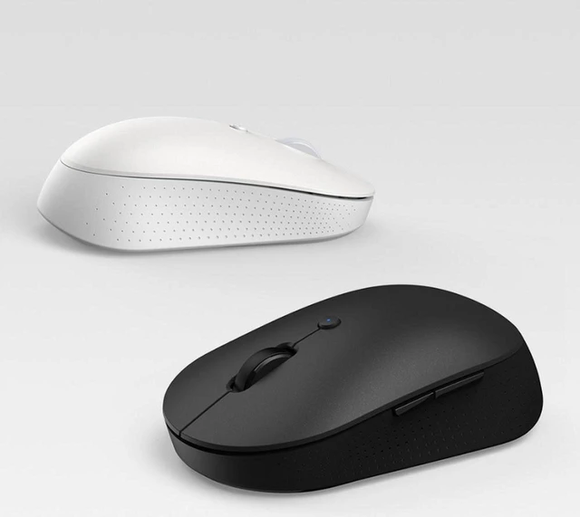 Alt view image 5 of 5 - Xiaomi Dual Mode Silent Wireless Mouse 2.4G Mi Silent Laptop Mouse with USB Receiver-Enjoy Noiseless Clicking Portable Ergonomic Optical Wireless Mouse 1300DPI for Laptop PC Computer Notebook Mac