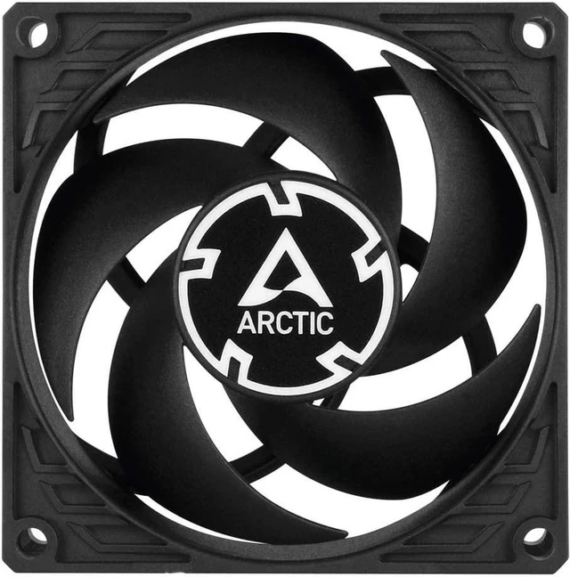 Alt view image 4 of 4 - ARCTIC P8-80 mm Case Fan, Pressure-Optimised, Quiet Motor, Computer, Fan Speed: 3000 RPM - Black