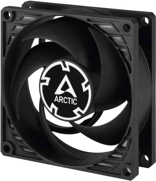 Main image of ARCTIC P8-80 mm Case Fan, Pressure-Optimised, Quiet Motor, Computer, Fan Speed: 3000 RPM - Black