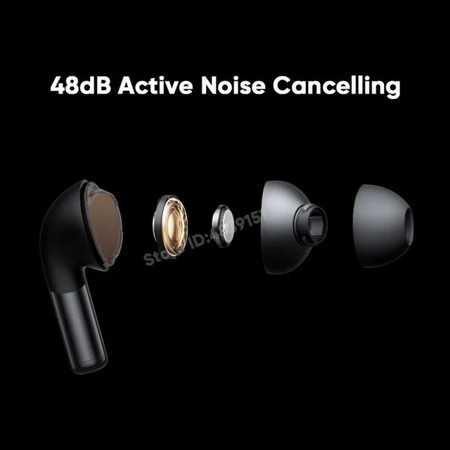 Alt view image 6 of 6 - OnePlus Buds Pro 2 Green TWS Wireless Earbuds 48dB Noise Cancellation Bluetooth Earphones 39 hours Battery Life