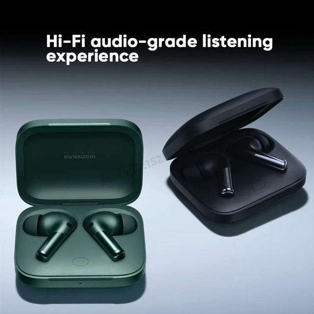 Alt view image 4 of 6 - OnePlus Buds Pro 2 Green TWS Wireless Earbuds 48dB Noise Cancellation Bluetooth Earphones 39 hours Battery Life