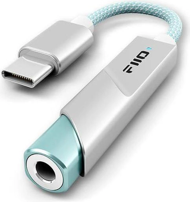 Main image of FiiO KA11 USB C to 3.5mm Audio Adapter 32bit/384KHz, USB Type C Dongle HiFi DAC Amplifier for Android/iOS/Windows/Mac (Silver, TC)