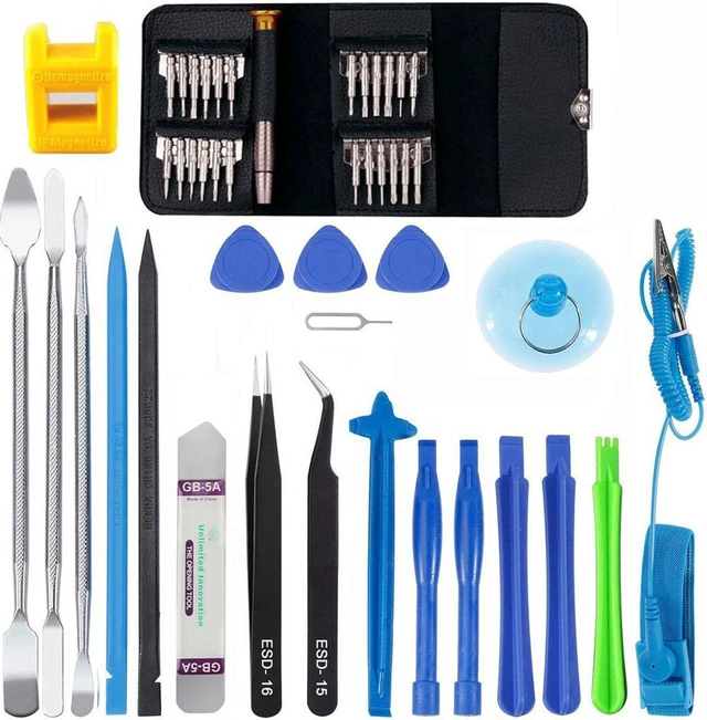 Main image of Professional 46 in 1 Mobile Phone Screen Opening Repair Tools Kit Screwdriver Pry Disassemble Tool Set for iPhone Samsung Ipad