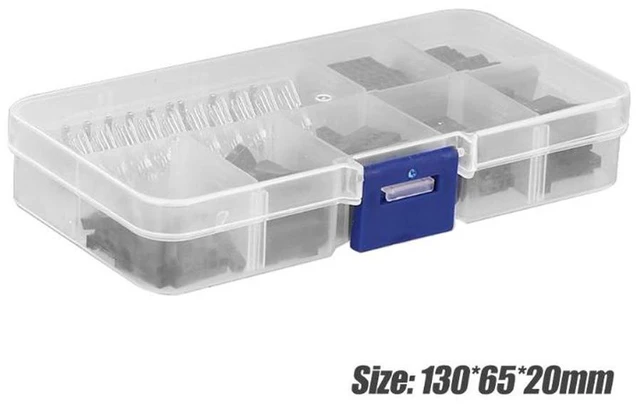 Alt view image 2 of 6 - 310pcs 2.54mm Terminal Connector Cable Jumper Wire Pin Header Housing Kit