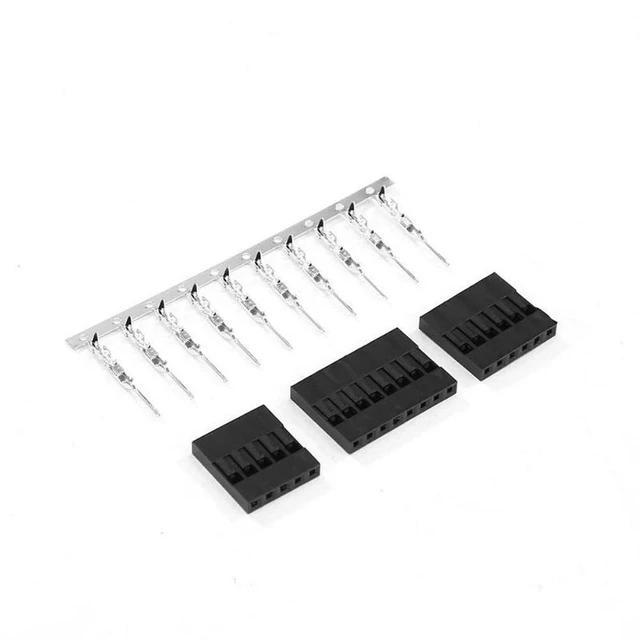 Alt view image 3 of 6 - 310pcs 2.54mm Terminal Connector Cable Jumper Wire Pin Header Housing Kit