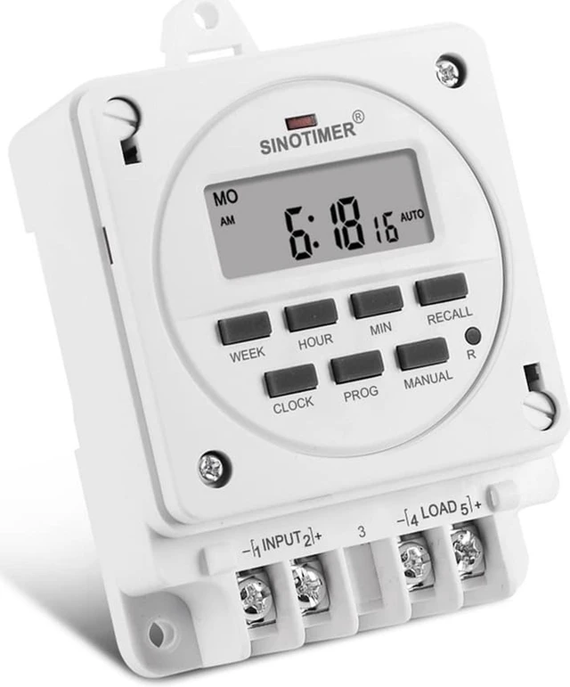Alt view image 4 of 4 - AC 220V Volt Voltage Output Digital 7 Days Weekly Programmable Timer Switch Time Relay Control