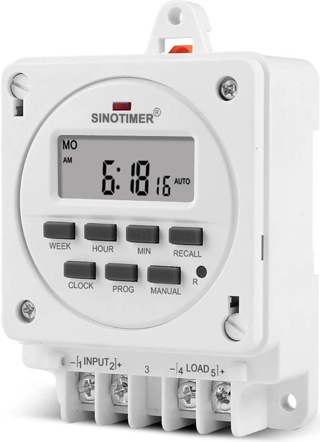 Alt view image 3 of 4 - AC 220V Volt Voltage Output Digital 7 Days Weekly Programmable Timer Switch Time Relay Control