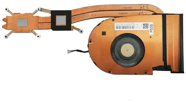 Main image of New HAYOOVANT Compatible for 01YU196 Thinkpad T590 P53s CPU Heatsink Cooling Fan 01YU197