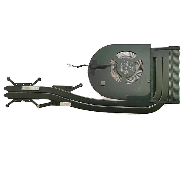 Alt view image 2 of 2 - New HAYOOVANT Compatible for 01YU196 Thinkpad T590 P53s CPU Heatsink Cooling Fan 01YU197