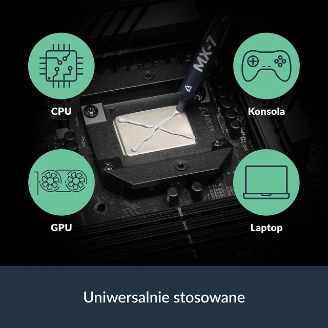 Alt view image 4 of 7 - ARCTIC MX-7 (8 g) - Ultimate Performance Thermal Paste, Long Durability