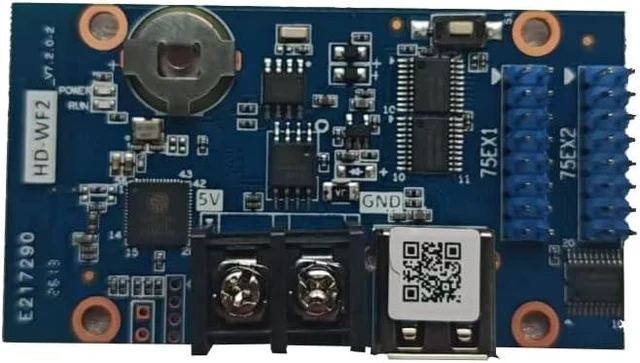 Main image of HD-WF2 WiFi Control Card Compatible with HUB75 LED DisplayFull Color Support, Advertising Screen, WiFi Connectivity, HUB75 Interface