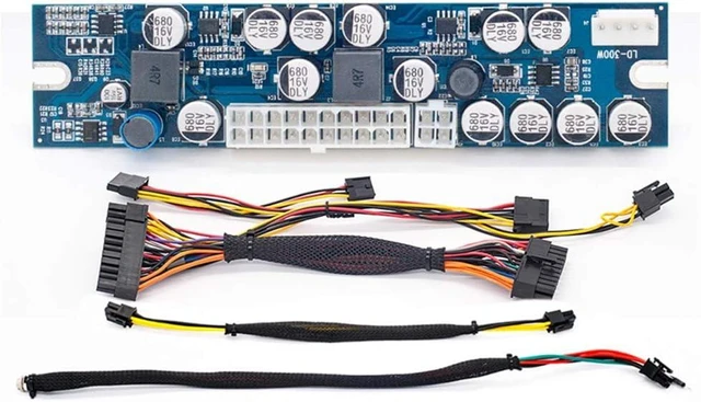 Main image of 1106 DC to DC ATX PSU 12V 300W Pico ATX Switch PSU 24pin MINI ITX PC Power Supply for Computer