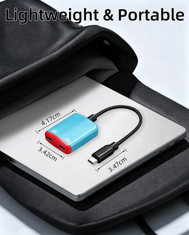 Alt view image 6 of 7 - PD 100W USB C to AR Glasses and Charging AdapterCharge and Play, Support 8K@60Hz, for Mobile Phone, Laptop, etc
