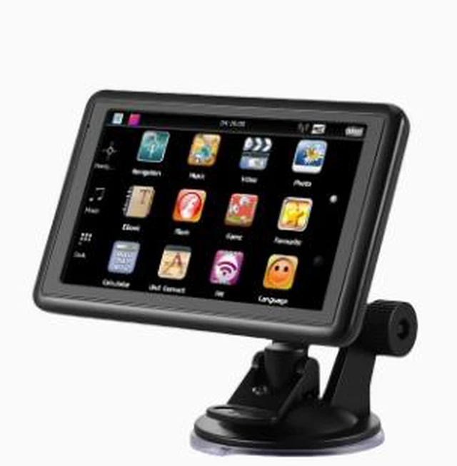Main image of 5-inch portable car-mounted GPS navigator for trucks and vans, PND with capacitive touch screen, high-definition, 8GB + 256MB, TYPE-C interface
