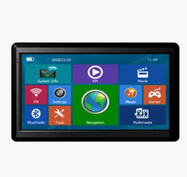 Alt view image 2 of 4 - Portable 7-inch navigation device, in-vehicle GPS, Bluetooth calling, reversing, AVIN, Europe, North America