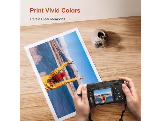 Alt view image 3 of 6 - 64XL Ink Cartridges Combo Pack Remanufactured Replacement Ink 64 64XL Ink Cartridge Printers Envy 7855 7858 7855 7100 7155 6255 7120 7155 7255e 7950e 7955e Tango X (1 Black, 1 Tri-Color)