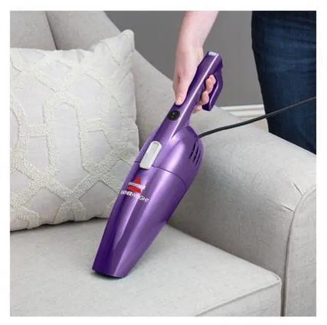Alt view image 2 of 7 - Bissell 20334 Featherweight Stick Vacuum Lightweight Bagless Vacuum Purple
