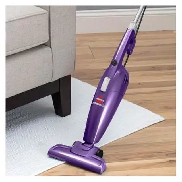 Alt view image 4 of 7 - Bissell 20334 Featherweight Stick Vacuum Lightweight Bagless Vacuum Purple