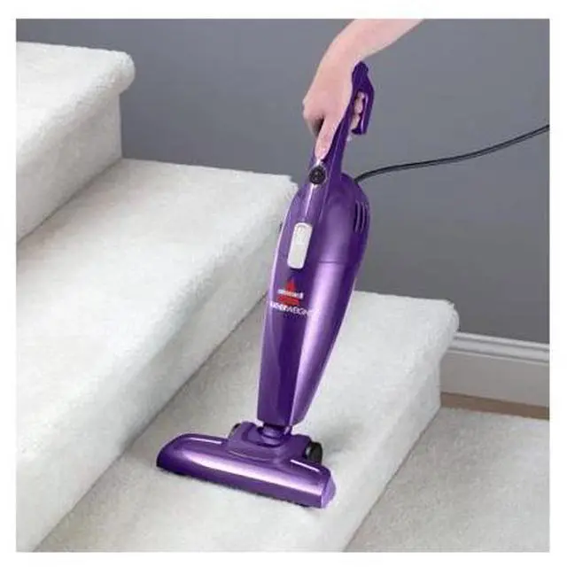 Alt view image 5 of 7 - Bissell 20334 Featherweight Stick Vacuum Lightweight Bagless Vacuum Purple