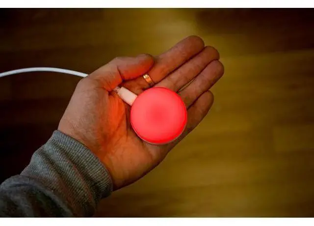 Alt view image 3 of 7 - Orb Wide-Angle USB LED Availability Indicator That Eliminates Distractions and Boosts Productivity (20 inch Cable (USB-C))