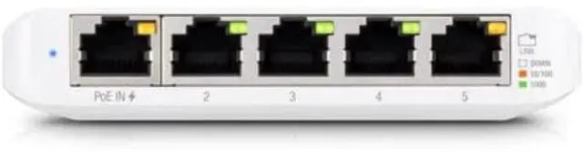 Alt view image 2 of 6 - Ubiquiti USW-Flex-Mini UniFi Switch Compact Gigabit 5-Port 802.3af/at PoE