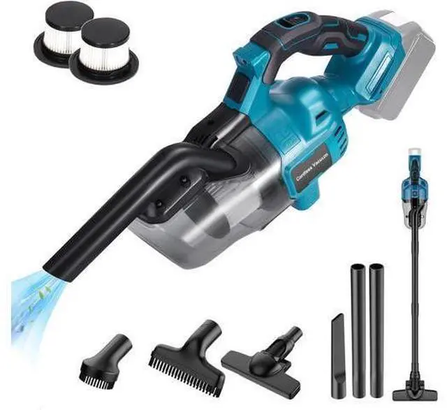 Main image of Handheld Cordless Vacuum Cleaner for Makita 18V Battery, Portable Wireless Power Vacuum Cleaner, 4 Multi Nozzle, 2 HEPA Filter, Lightweigt Vacuum for Home Pet Hair, Car (Battery NOT Include)