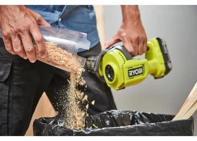 Alt view image 4 of 4 - Ryobi - Handheld Vacuum Cleaner 18V - 29 AW - 1000 L/min - 0.85 m3/min - Collector 600 ml - RHV18-0
