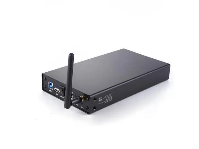 Alt view image 3 of 7 - GOFLY external hard drive case Nas wifi antenna wireless wifi sata usb 3.0 wifi hdd interface aluminum hdd box hdd 3.5 HDD caddy