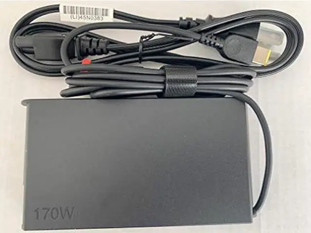 Alt view image 6 of 7 - New Genuine Slim Design Lenovo 20V 8.5A 170W AC Adapter For Lenovo ThinkPad P73, Compatible with P/N: SA10R16886, 02DL140, ADL170SCC3A.