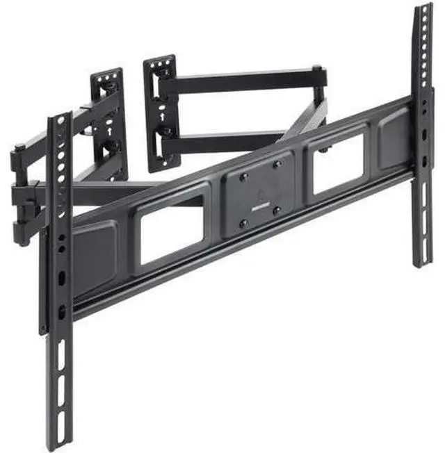 Alt view image 2 of 7 - Monoprice Premium Full Motion TV Wall Mount Bracket Corner Friendly for 32" to 70" TVs up to 99lbs, Max VESA 600x400, Fits Curved Screens