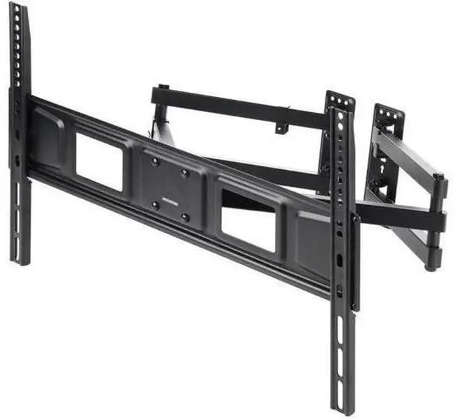 Main image of Monoprice Premium Full Motion TV Wall Mount Bracket Corner Friendly for 32" to 70" TVs up to 99lbs, Max VESA 600x400, Fits Curved Screens