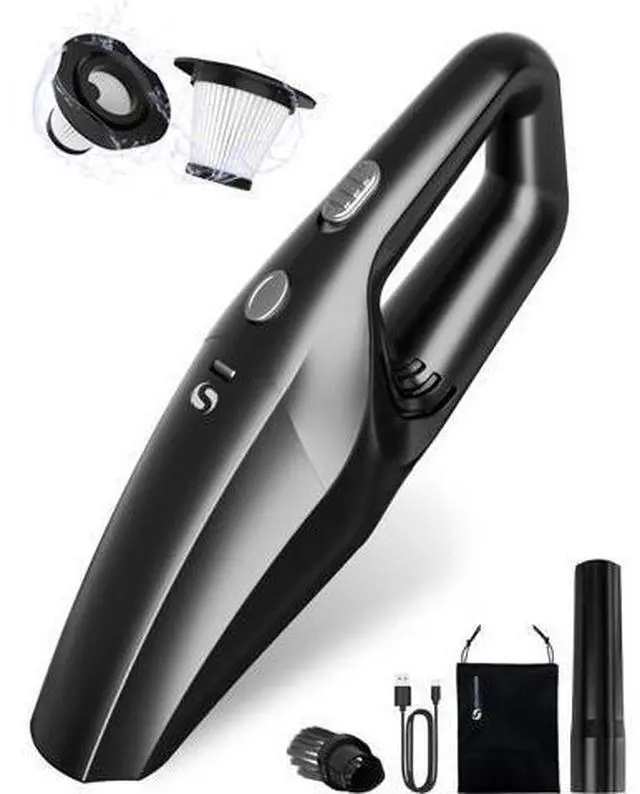 Main image of Handheld Vacuum Cordless, Car Vacuums Powerful with Rechargeable Battery, Portable Hand Held Vacuum Cordless with Washable HEPA Filter, Mini Vacuums Kit for Men and Women
