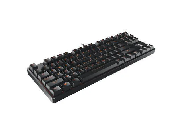 Alt view image 2 of 4 - Dareu DK100 Mechanical Keyboard 87 Key Full Key Without Conflict Black Switch Full Mechanical Keys Ergonomics Quick Response