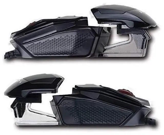 Alt view image 2 of 6 - Mad Catz Gaming mouse R.A.T. 1+ wired For entry lightweight Adjustable palm rest MR01MCINBL000-0JI