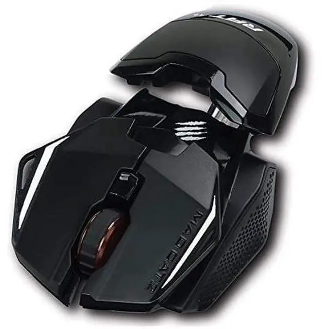 Alt view image 5 of 6 - Mad Catz Gaming mouse R.A.T. 1+ wired For entry lightweight Adjustable palm rest MR01MCINBL000-0JI