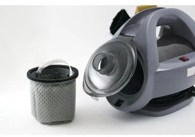 Alt view image 4 of 7 - AutoSpa 94005AS Bagless Auto-Vac Hand-Held 120V Vacuum , Grey , Gray