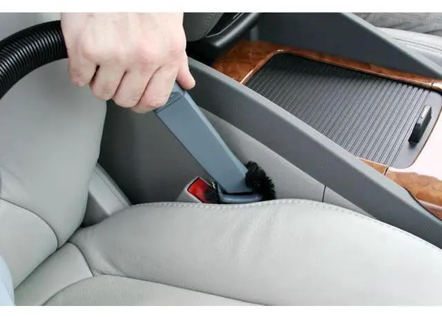 Alt view image 5 of 7 - AutoSpa 94005AS Bagless Auto-Vac Hand-Held 120V Vacuum , Grey , Gray