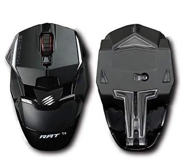 Alt view image 4 of 6 - Mad Catz Gaming mouse R.A.T. 1+ wired For entry lightweight Adjustable palm rest MR01MCINBL000-0JI