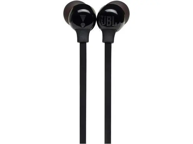 Alt view image 2 of 7 - Tune 125 - Bluetooth Wireless in-Ear Headphones with 3-Button Mic/Remote and Flat Cable - Black Small