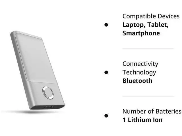 Alt view image 7 of 7 - Cheerdots Bluetooth Presentation Clicker Wireless Presenter, Air Mouse with Red Light Presentation Remote for MacOS (2013 or Later), Win 8/10/11 (with BLE)/, iPadOS 13 or Above, Android 5 or Above