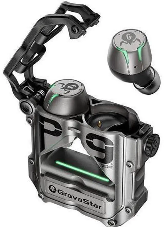 Main image of Gravastar Sirius Pro Wireless Earbuds, Bluetooth TWS Earbuds with 16 Hours Playtime, Deep Bass 3D Stereo, Headphones for iPhone/Android(Space Gray)
